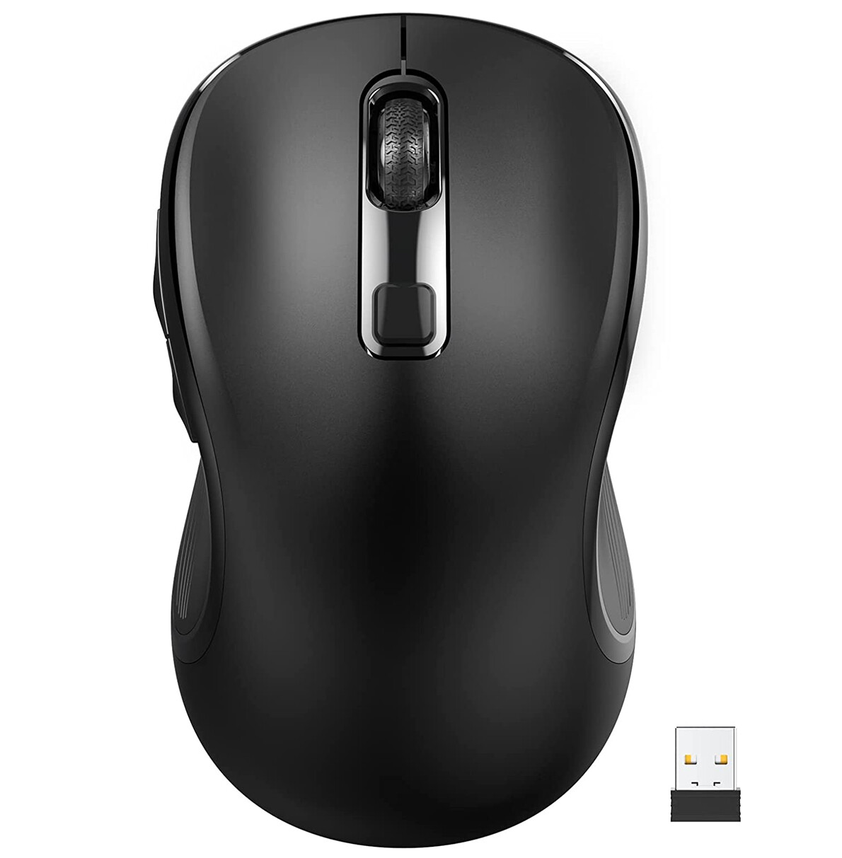 Comfortable Ergonomic Cordless Mobile Wireless Mouse for Notebook Laptop Desktop
