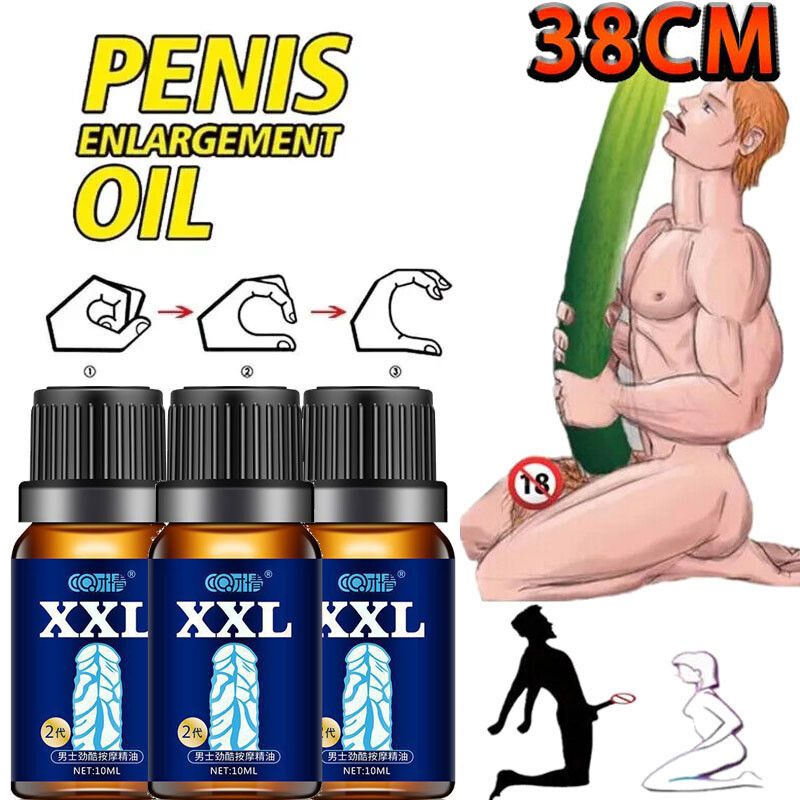 100% Natural Penis Enlarger & Penis Growth Oil Faster Enhancement Enlargement