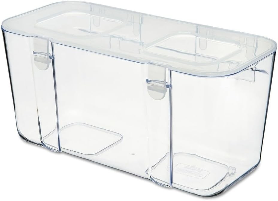 Modern Medium Clear Caddy Organizer - Portable with Water-Resistant Features