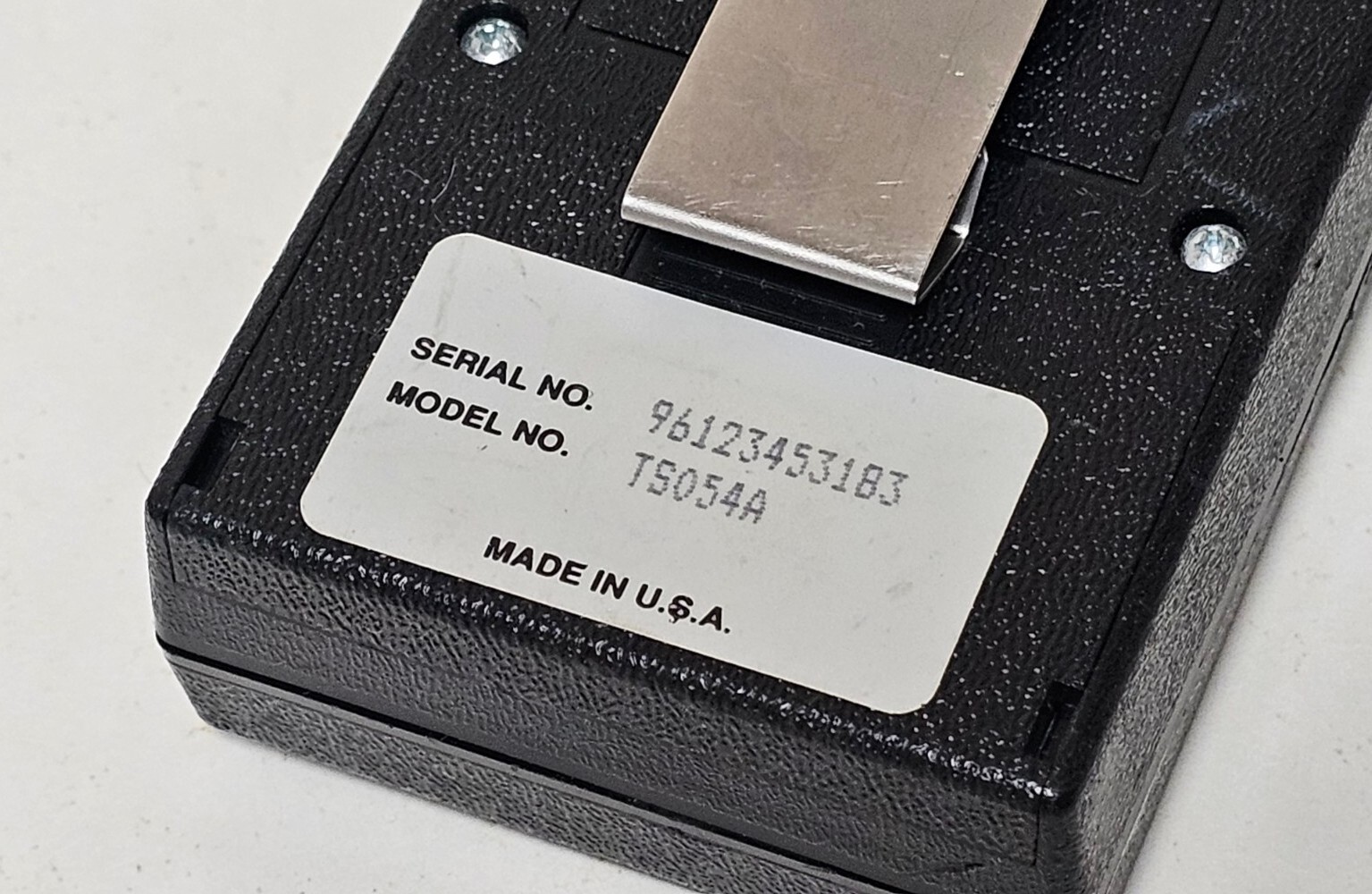 Fiber Talk N' Test Black Box Cable Tester - Model TS054A