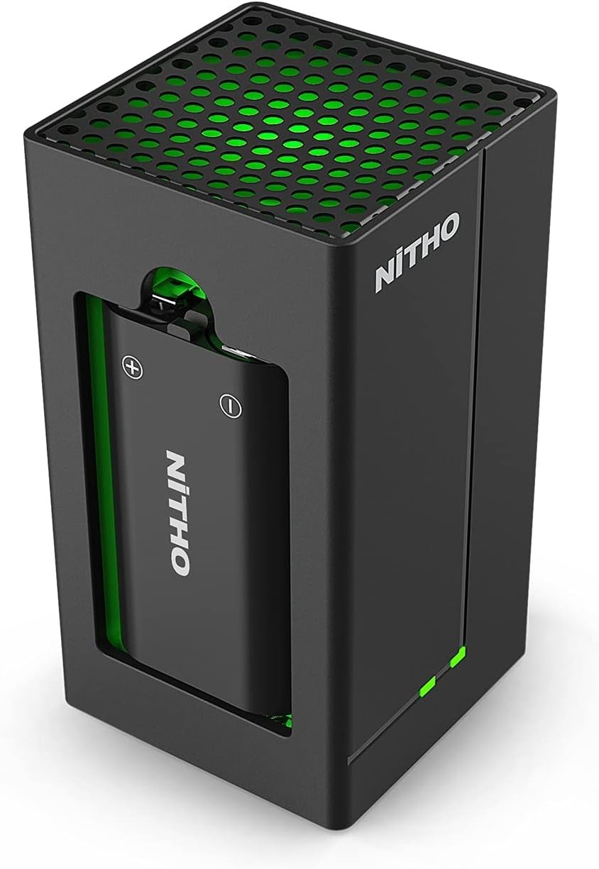 Ultimate Xbox Gaming Charger: 2-Pack Battery with Type-C Cable & Indicator Light