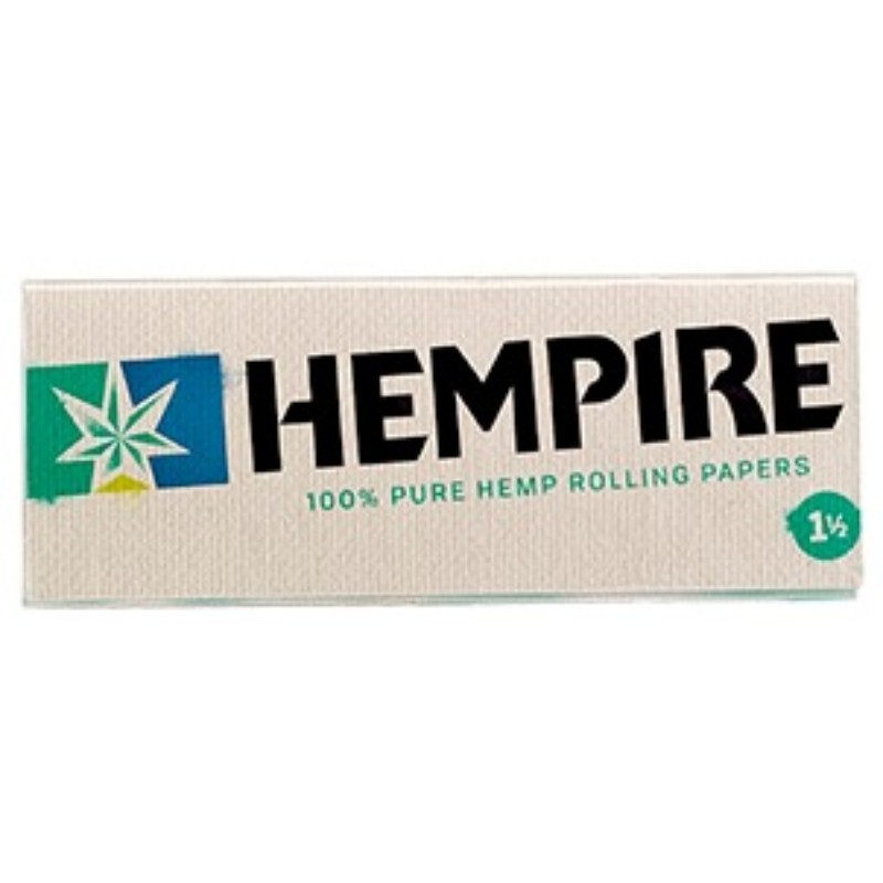 12x Hempire 1 1/2 Rolling Papers 33 Per Booklet Bulk Pack New 1.5''
