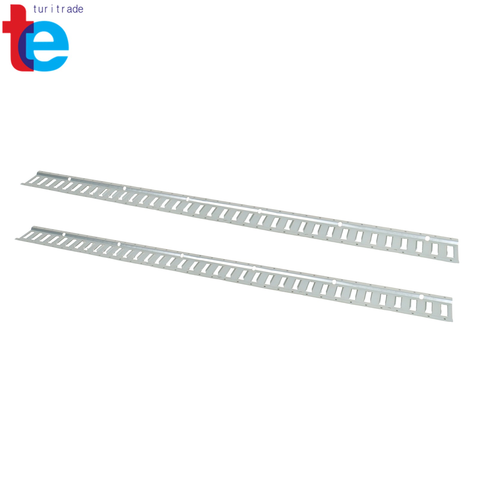 For Garages Vans Trailers 4 Pack 6' E Track Tie Down Rail Kit Galvanized Steel