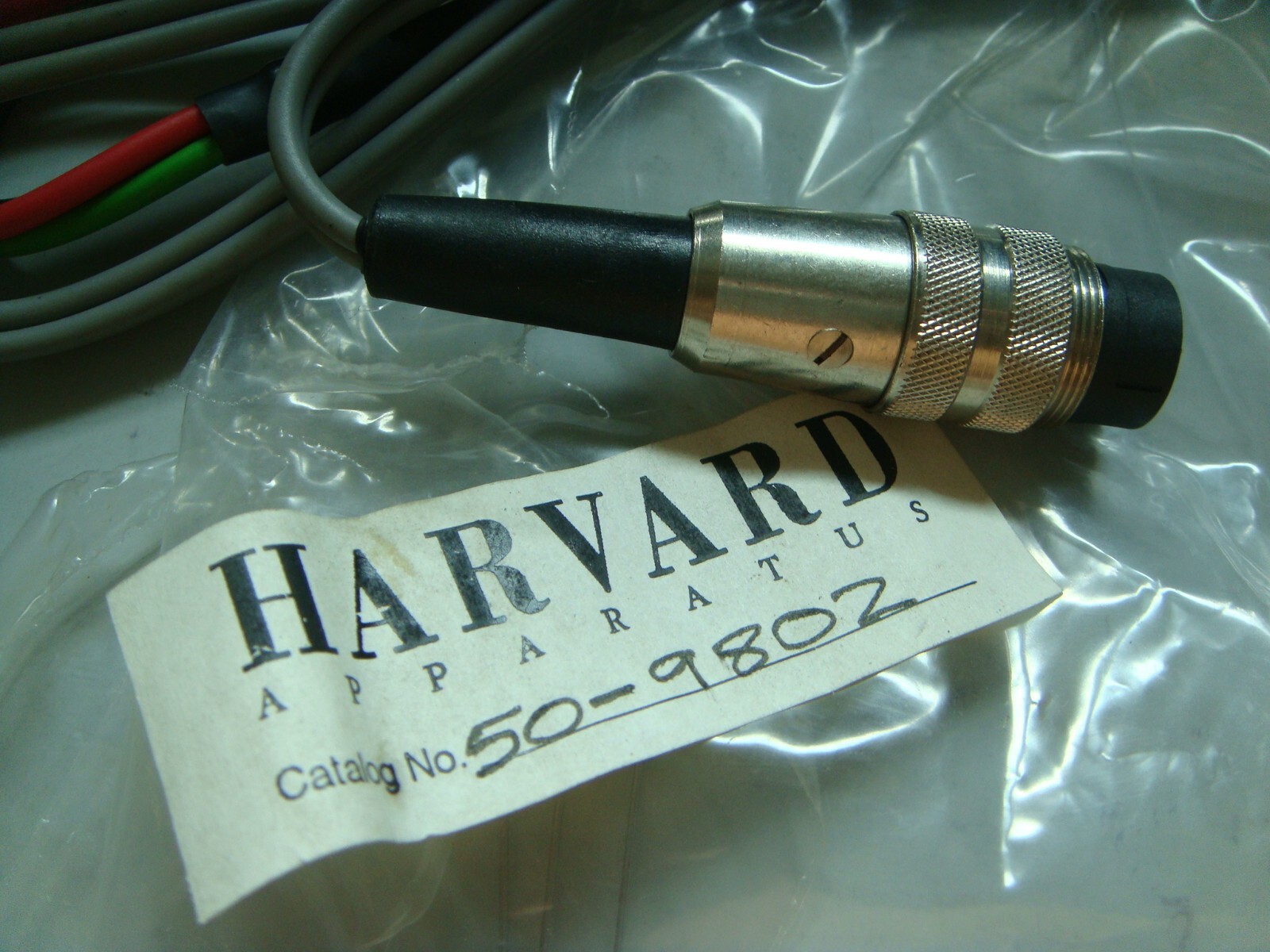 HARVARD apparatus 50-9802 connector 3-pin male  5-pin male - Free shipping
