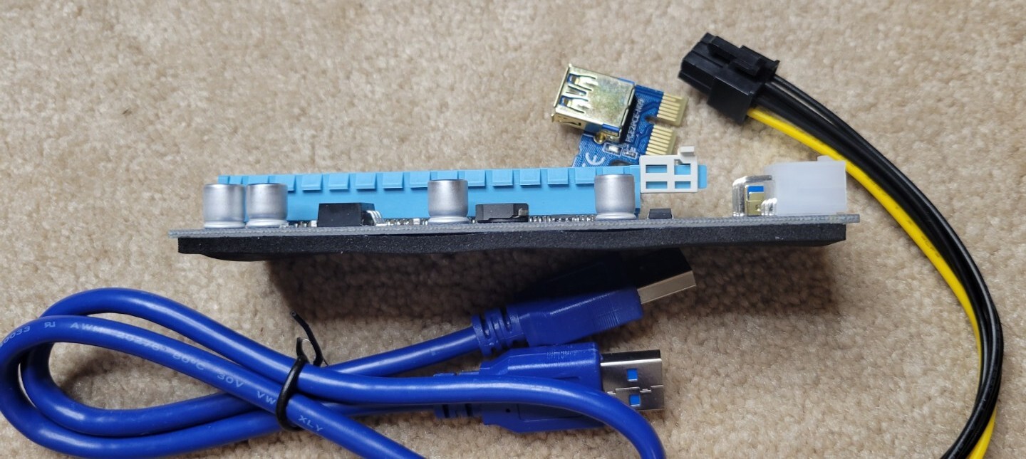 GPU Riser PCE164P-N03 VER009S PCI-E X1-X16