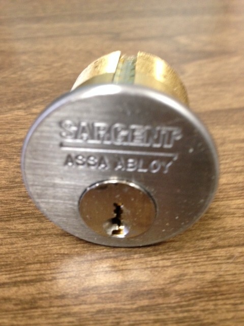 Sargent Original Rim Cylinder HF Keyway Zero Bitted 32D (N3)