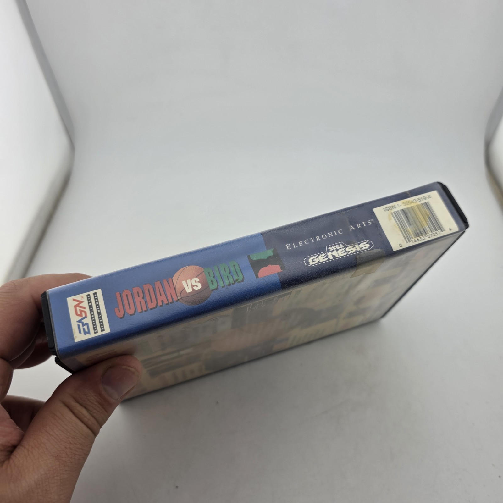 Jordan Vs Bird Super One-On-One Case (SEGA Genesis) Authentic BOX ONLY