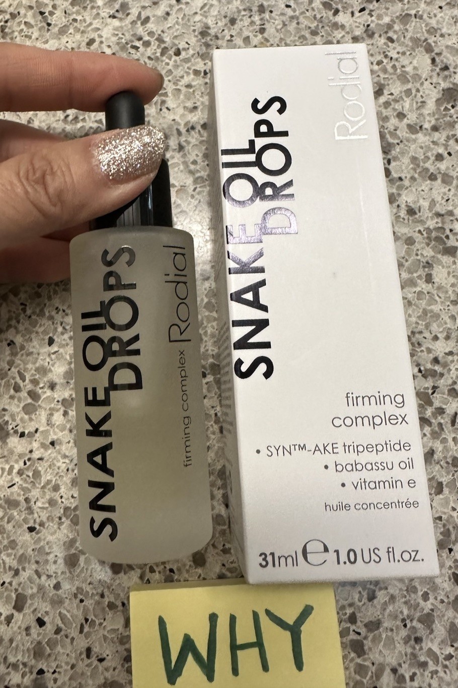 Rodial SNAKE OIL DROPS Firming Complex SERUM 1oz/31mL FULL SZ SEALED BOX $75