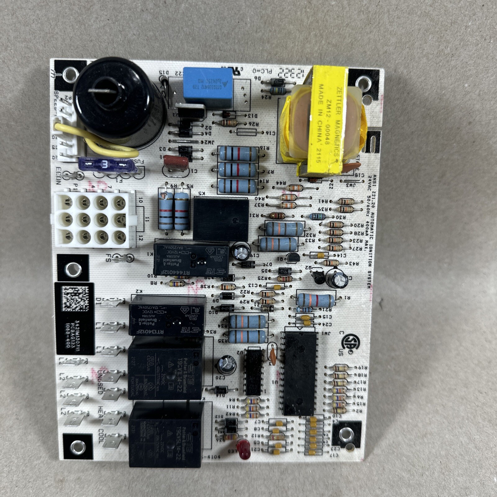 TESTED! 1068-83-4104 PCBAG123 1068-400 OEM control board of Goodman Furnace (B42