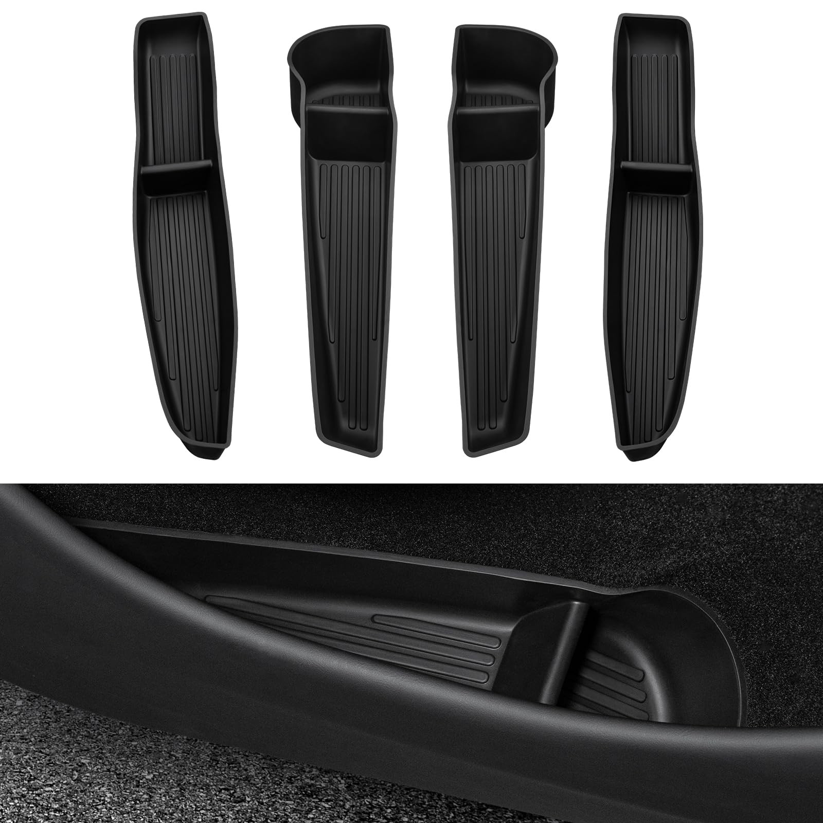 2026 Tesla Model Y Juniper & Model Y L Door Side Storage Box Door Pocket Line...