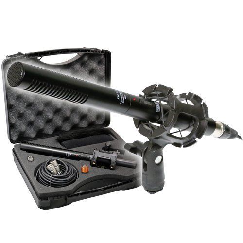 Nikon D5600 Camera External Microphone Vidpro XM-55 13-Piece Microphone Kit