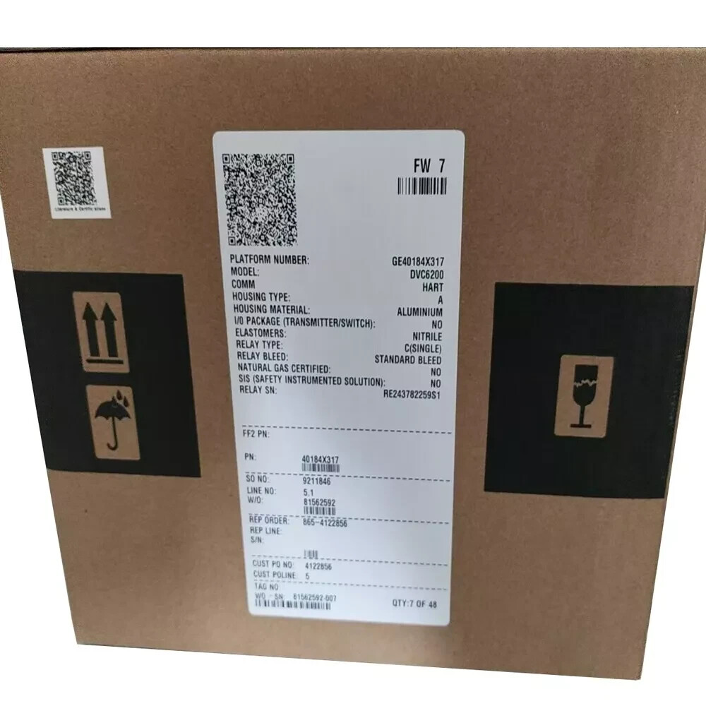 EMERSON FISHER DVC6200HW2 HART FIELDVIEW DIGITAL VALVE CONTROLLER