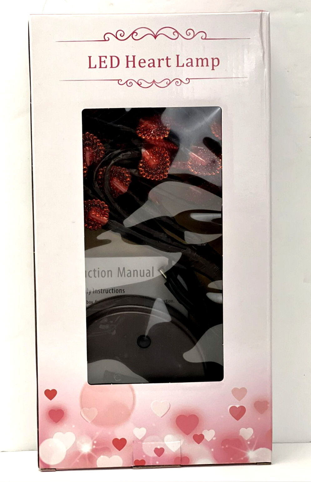 LED Heart Themed Table Tree Lamp Brand New Valentine 2023