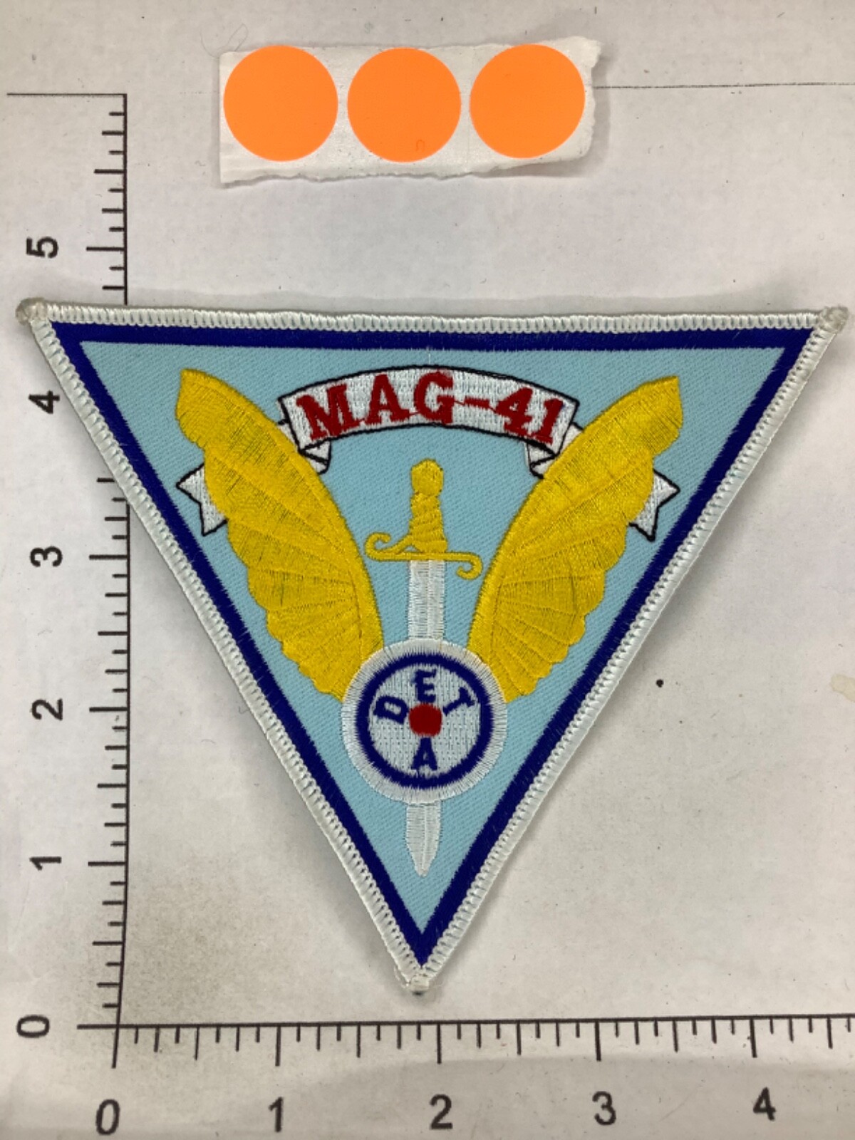 VINTAGE USMC MAG-41 SHIPS PATCH