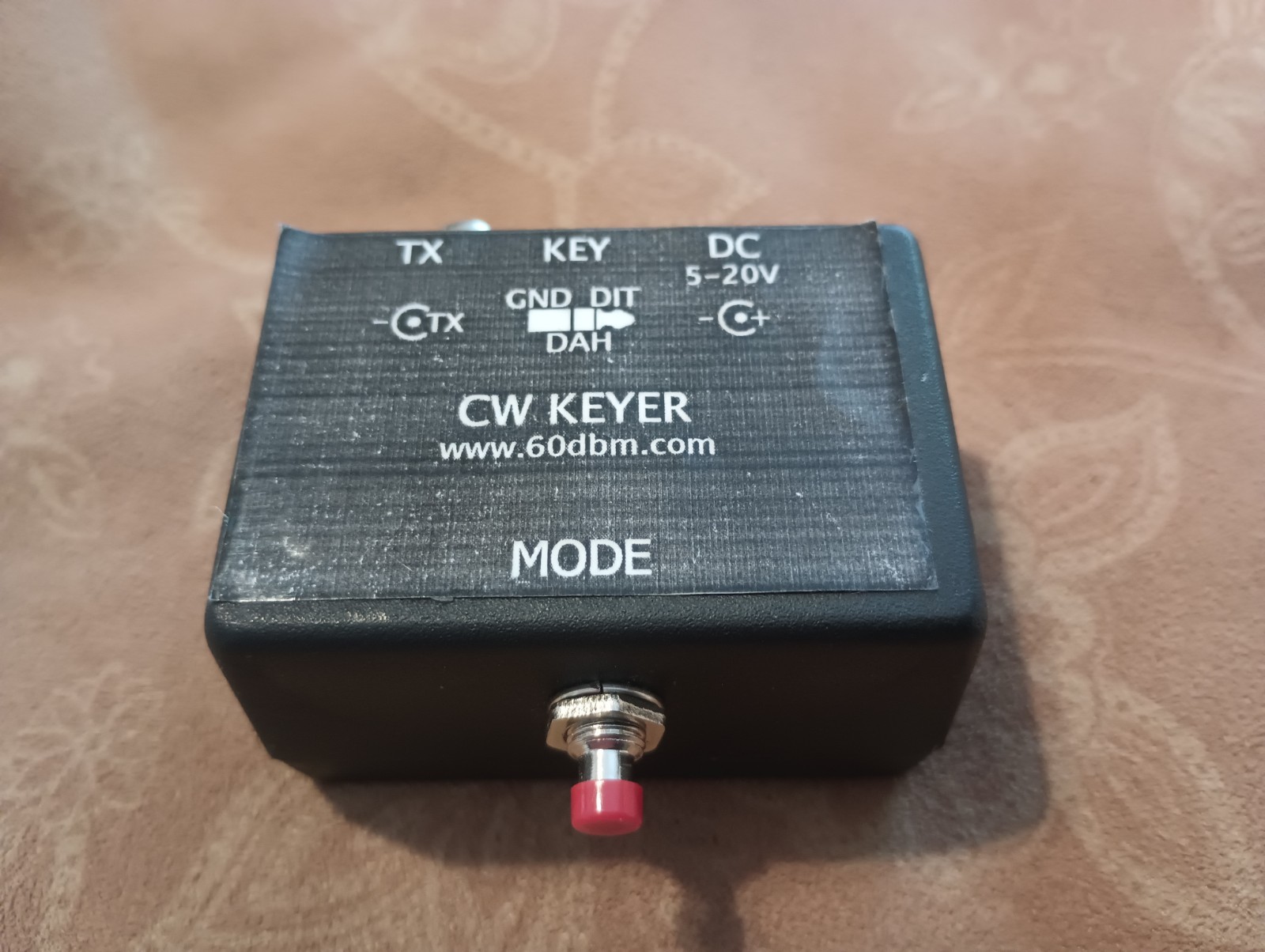 CW Keyer 60 Dbm.com Ham Radio CW Code Keyer (nice)
