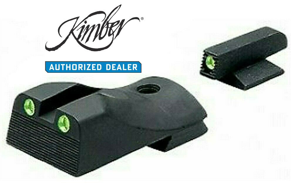 Kimber 1911 Slant Fixed Night Sight, Tritium, Custom/Pro/Compact/Ultra - ML11212