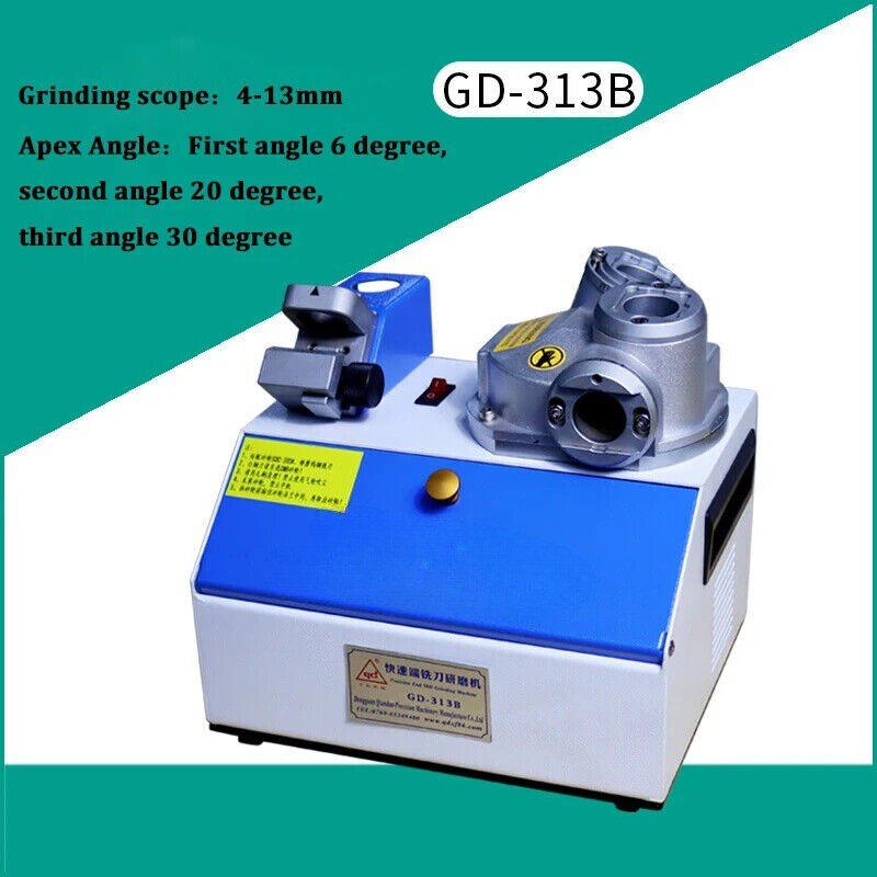313B 400W 313B High Speed Alloy Milling Cutter Sharpening Machine 220V