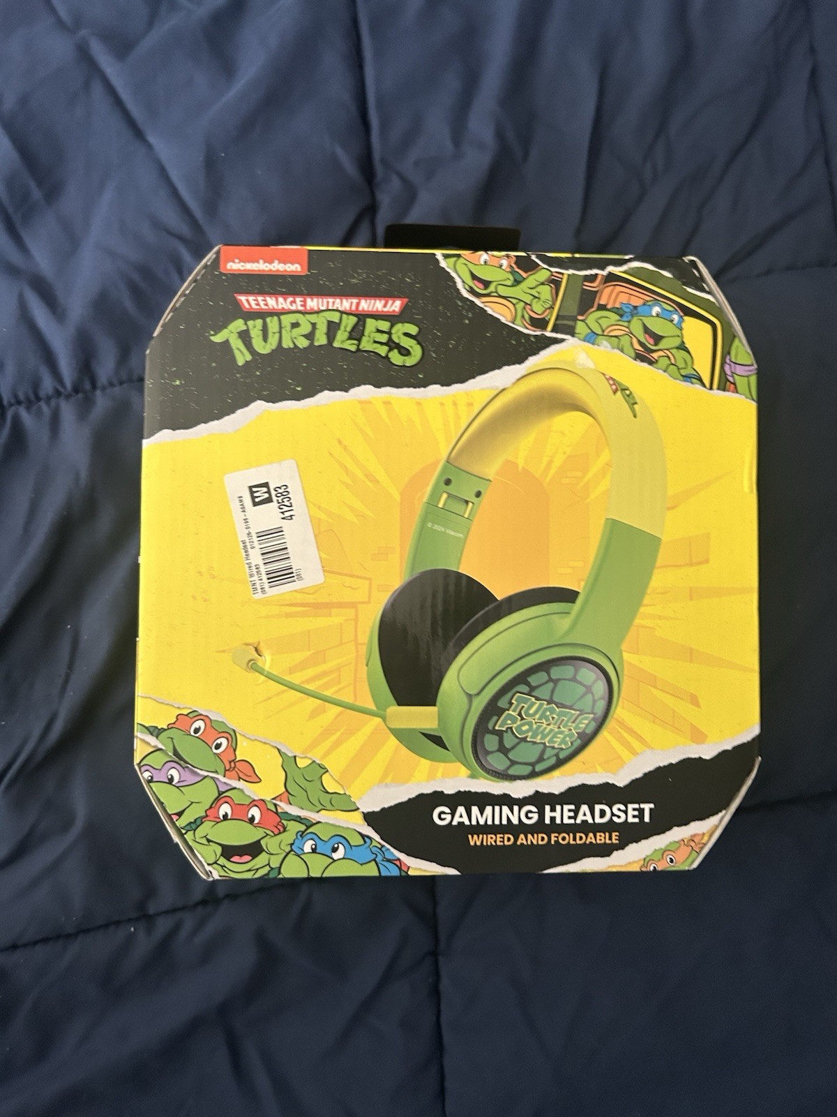 Gaming Headset Teenage Mutant Ninja Turtles - Wired Headphones NEW kids Safe