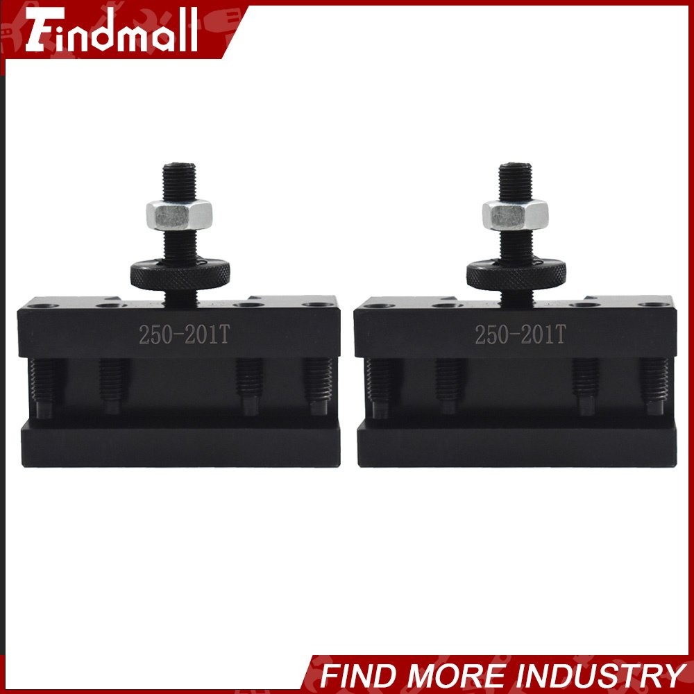 2Pcs BXA 250-201T Oversize 3/4" Turning Quick Change Tool Post Holder Lathe CNC