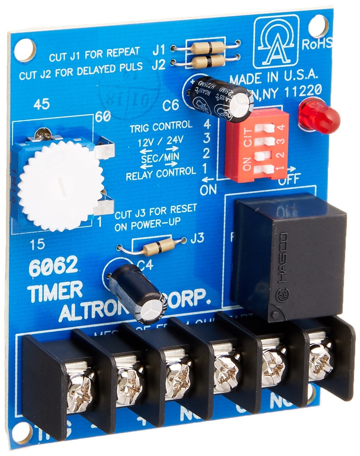 Altronix Digital Timer 6062, Blue, 1