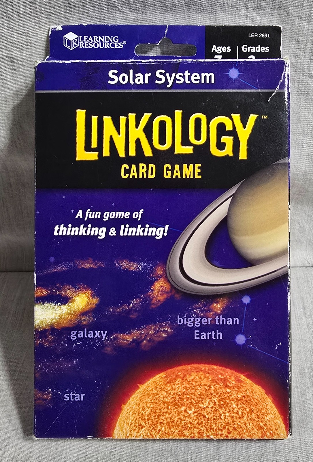 Solar System Linkology Educational Scientific Space Card Game  Complete Set