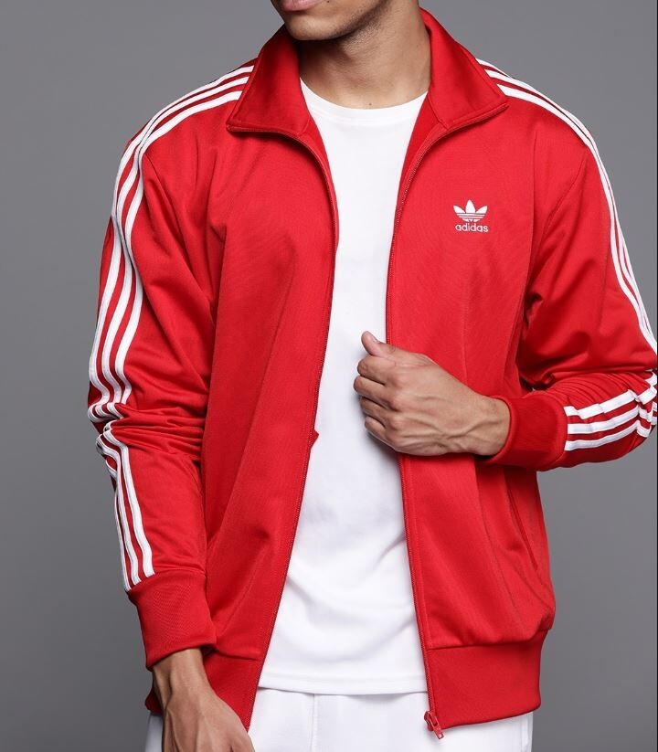 NEW MENS ADIDAS ORIGINALS FIREBIRD TREFOIL TRACK JACKET ~ MEDIUM  #IJ7060 SALE!