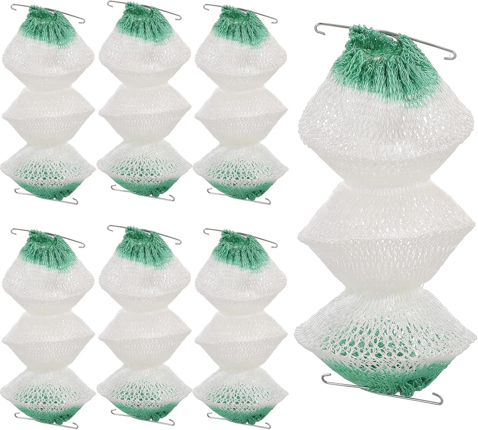 Lantern Mantles Set 6 Pcs Three Layer Propane Gas Lantern Mantles with Clips