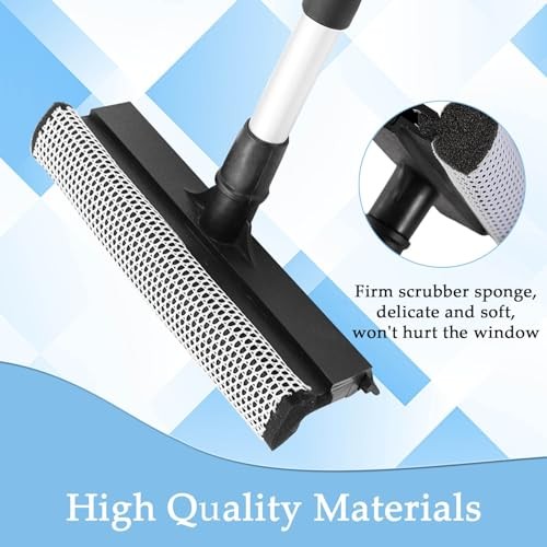 2 Pack Squeegee for Car Window Cleaning and Windshield Washing Standard Window