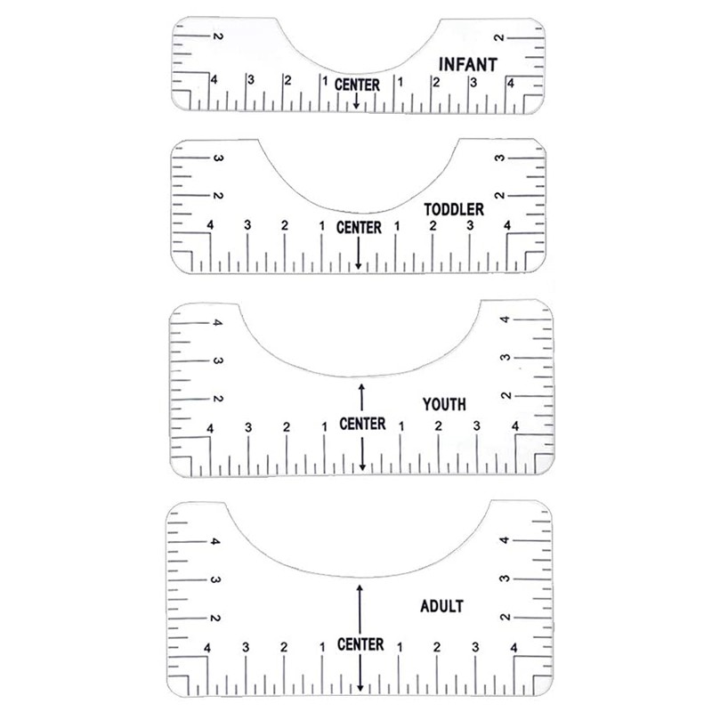 T-Shirt Ruler Guide Alignment Tool for Vinyl, Alignment Tool for  T Shirt9287