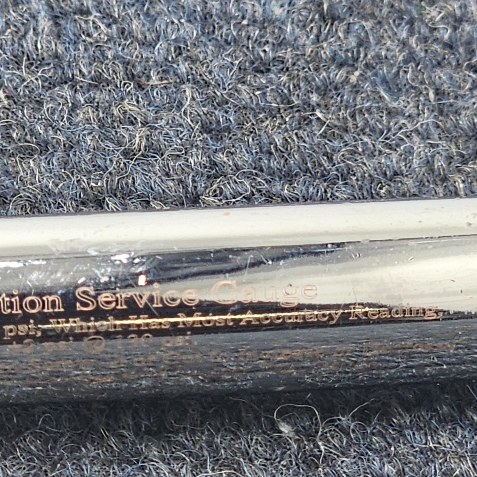 Internal Calibration 12" External Re-Calibration Service Tire Gauge