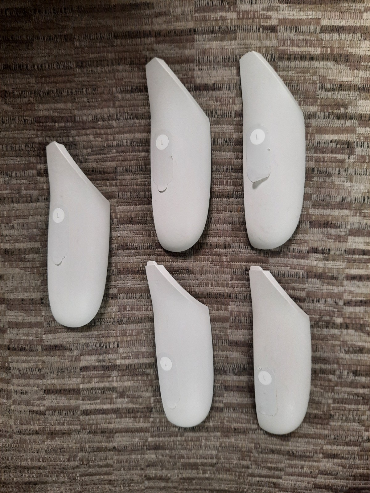 LOT OF 5 Original Left Right Battery Covers For Meta Oculus Quest 2 Controller