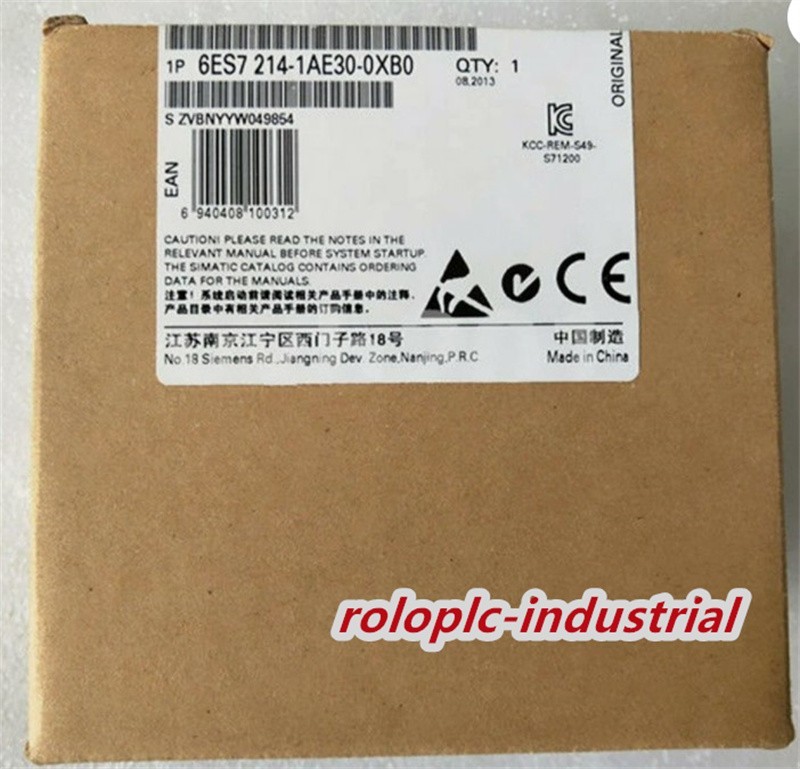 New In Box Siemens 6ES7 214-1AE30-0XB0/6ES7214-1AE30-0XB0 Module