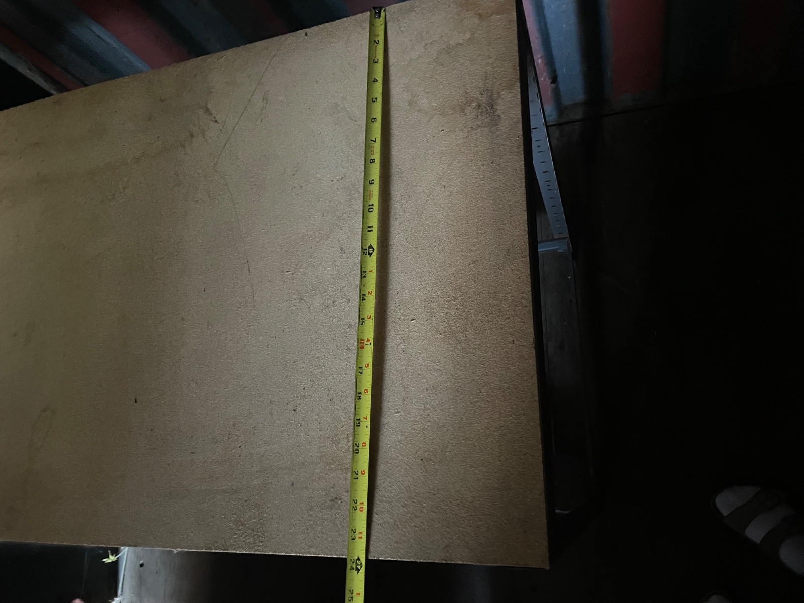 industrial metal workbench