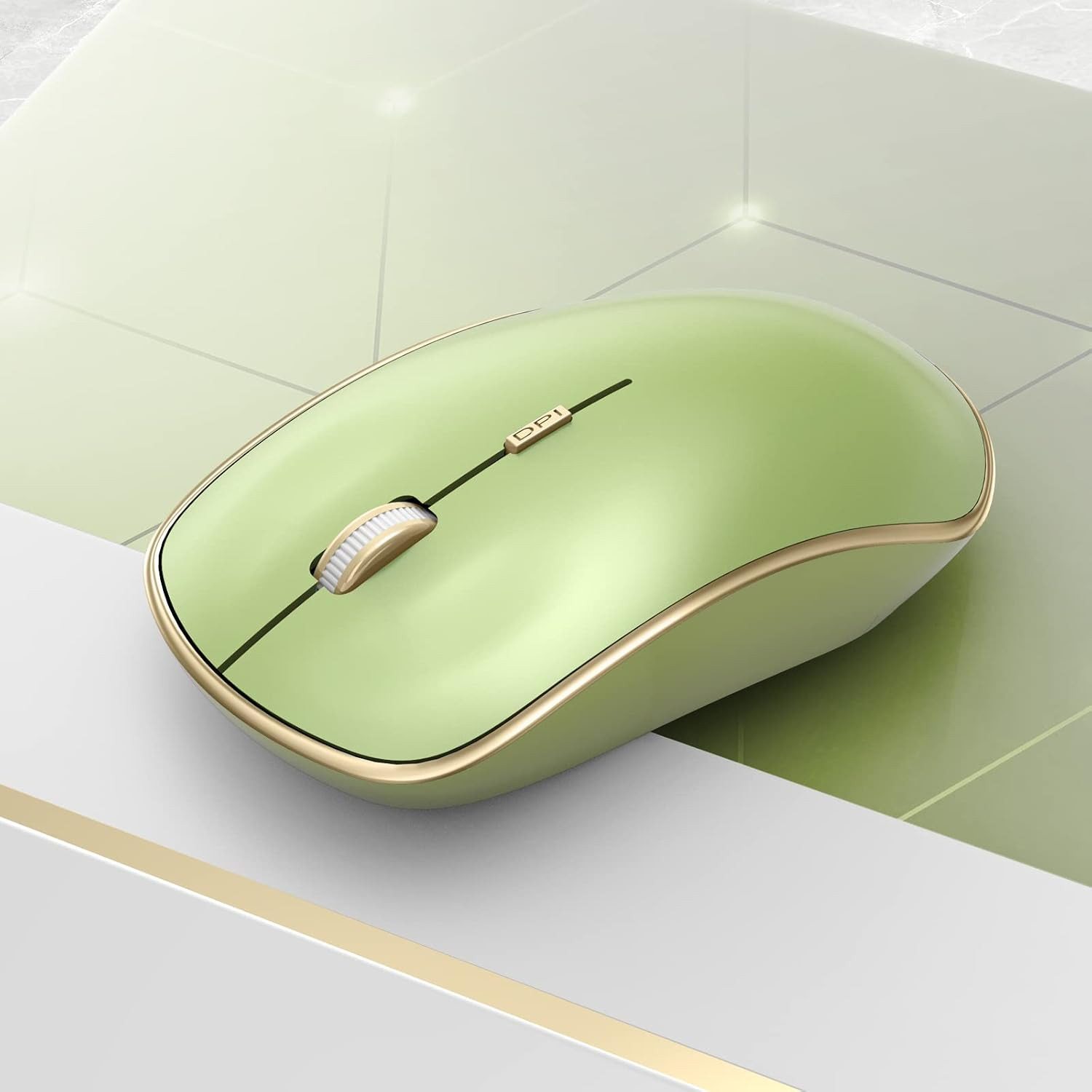 JOYACCESS J 2.4G Slim Wireless Silent Mouse - Portable Wireless Computer Mouse w