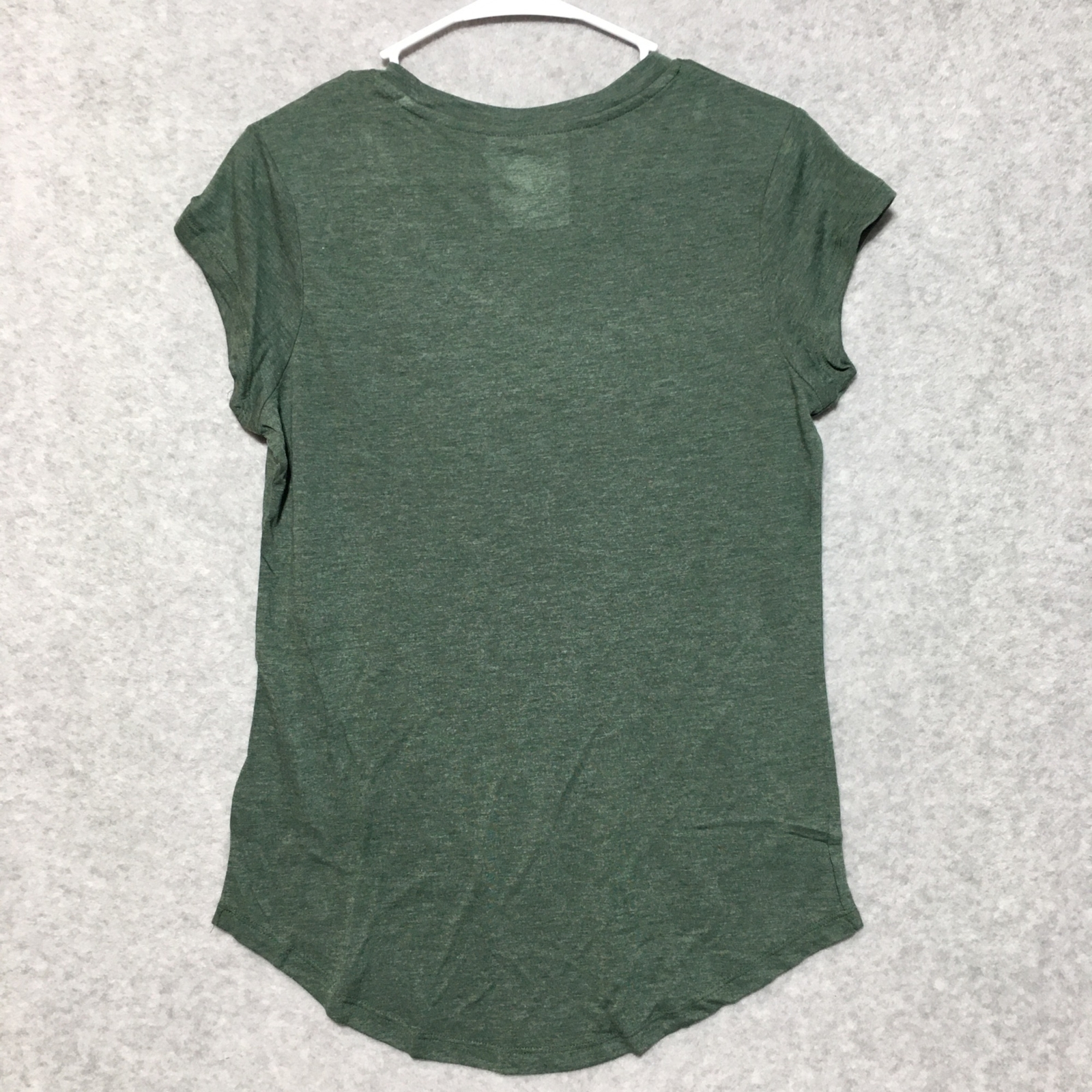UNC Charlotte Forty-Niners Womens Medium 8/10 Shirt Green Short Sleeve V-neck