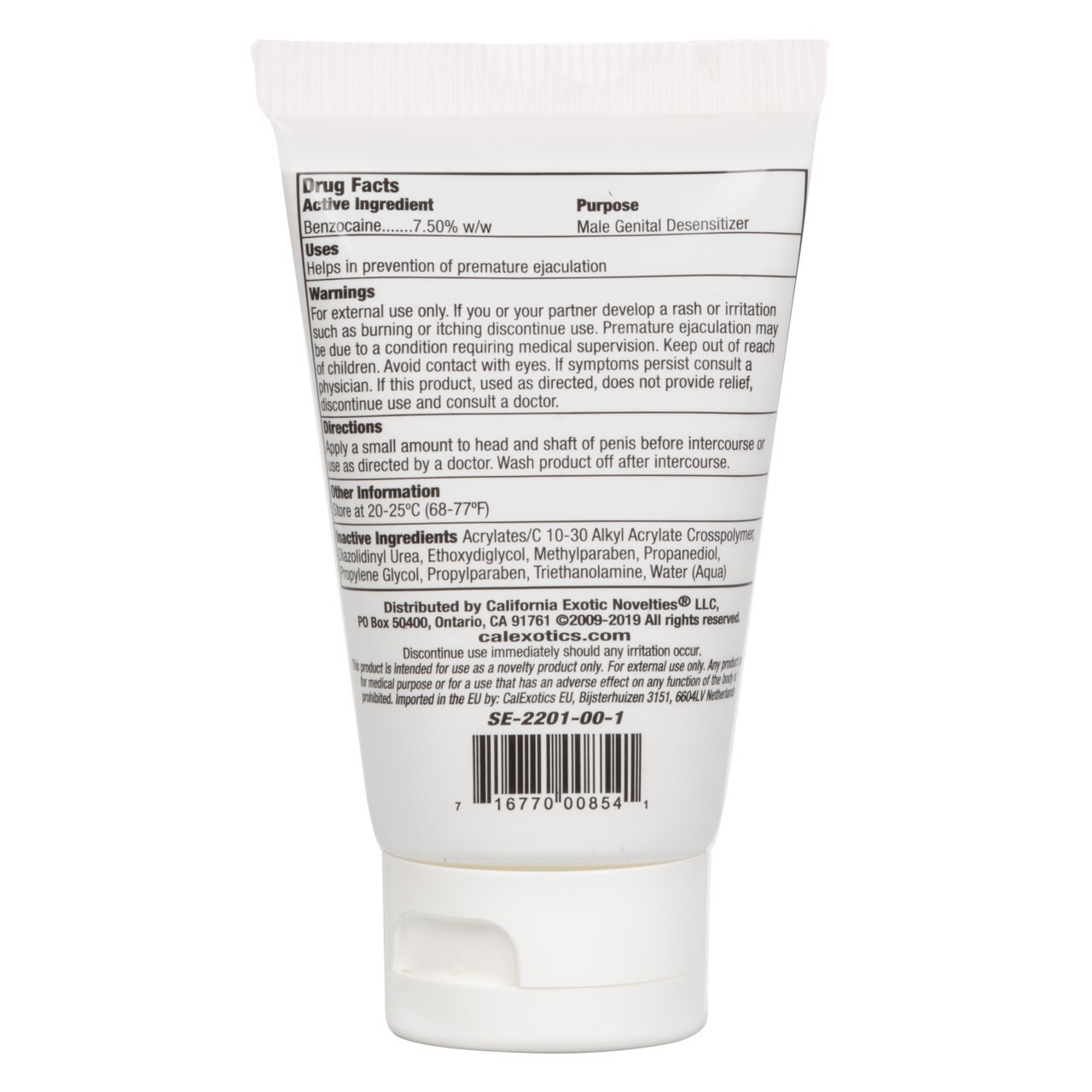 CalExotics Sta-Hard Cream🍯Male Desensitizer Massage Cream Lotion Numbing Gel