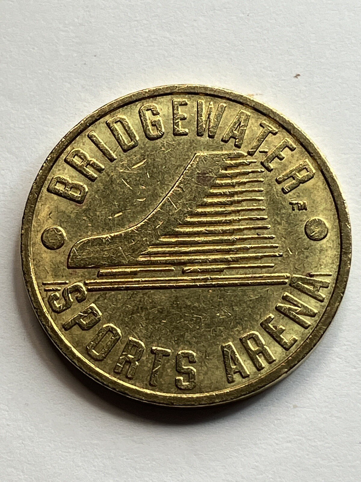 BRIDGEWATER SPORTS ARENA ARCADE TOKEN BRIDGEWATER TOWNSHIP, NJ #ta1