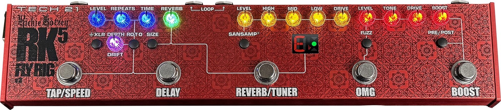 Tech 21 RK5 Richie Kotzen Signature Fly Rig V3 Multi-Effects Processor