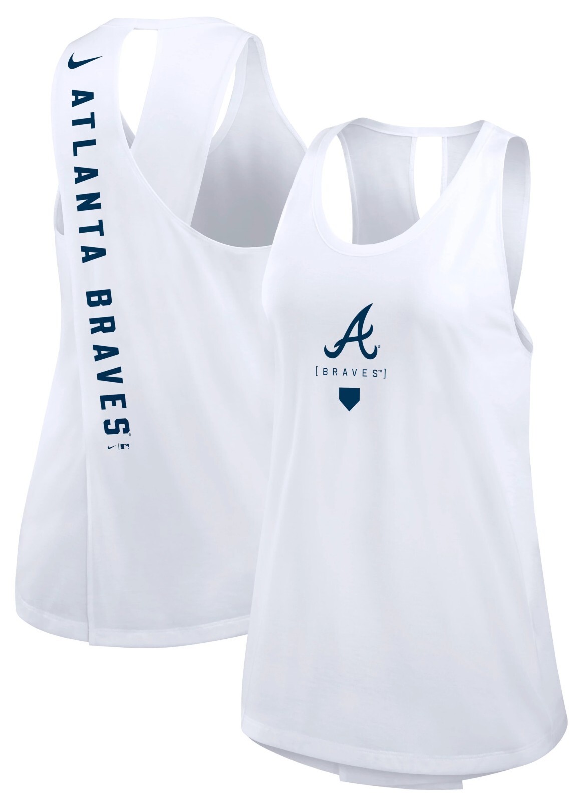 Atlanta Braves Women's Nike City Connect Scoop Neck Tank Top - New