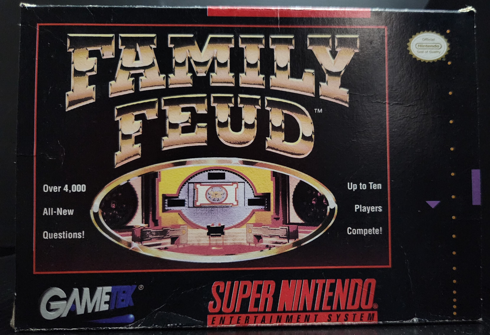 Family Feud | Super Nintendo | SNES | Box | Original | Authentic | OEM