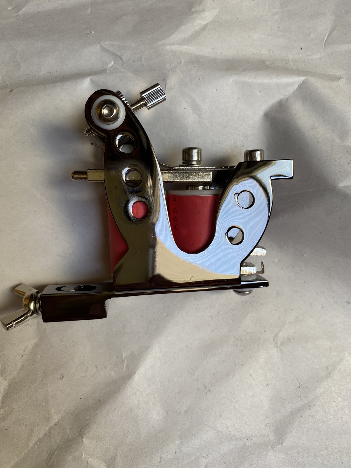 Double Frames Tattoo Machine Gun Liner Or Shader 10-wrap Coils A216