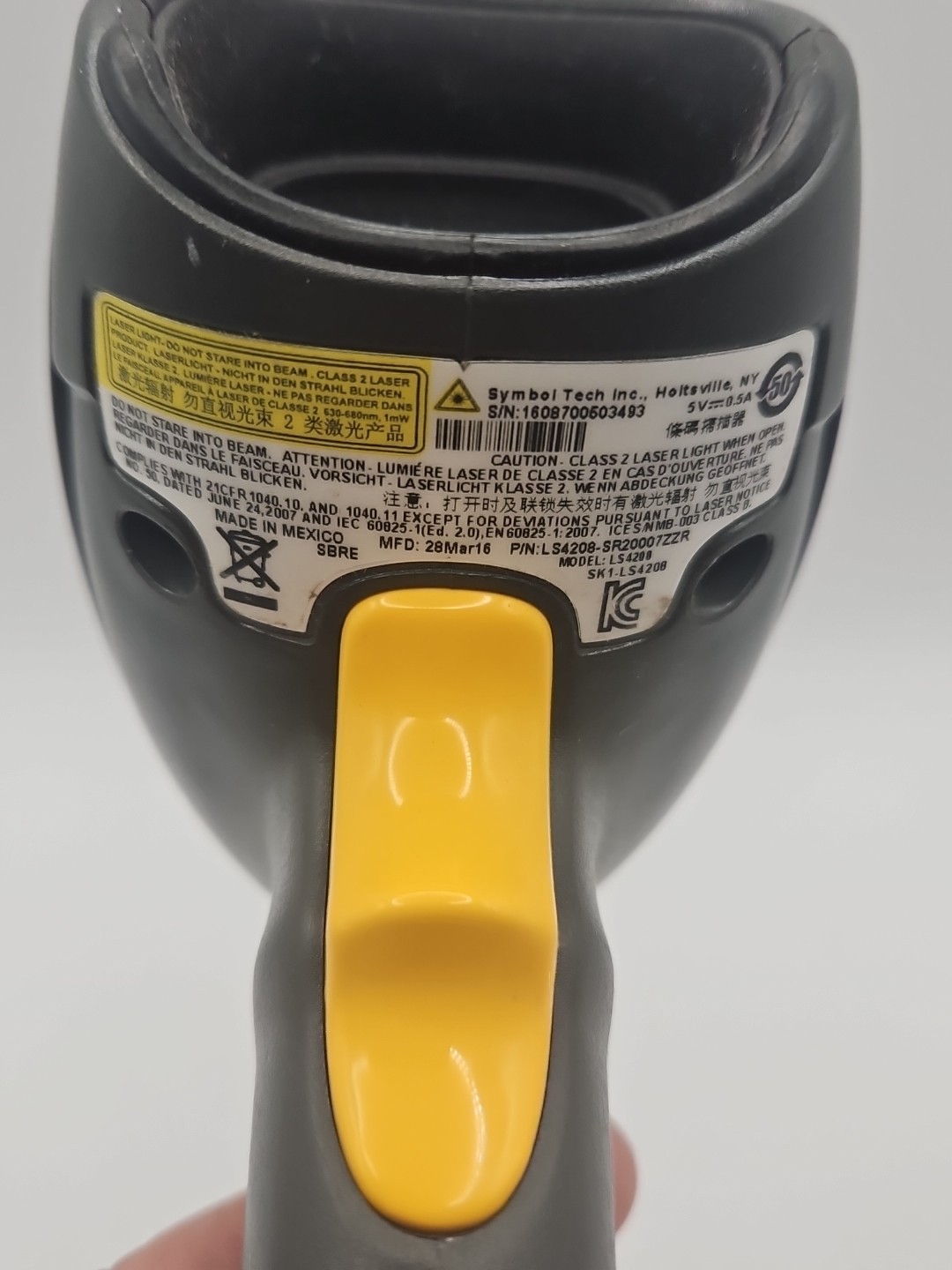 Symbol LS4208 General Purpose Barcode Scanner with cable