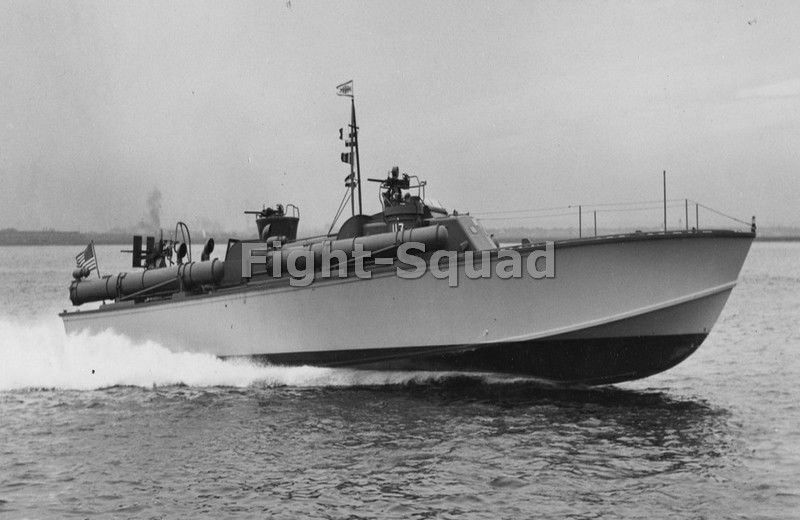 WW2 Picture Photo US Navy Torpedo Boat PT-109 Commanded by Kennedy JFK 2541