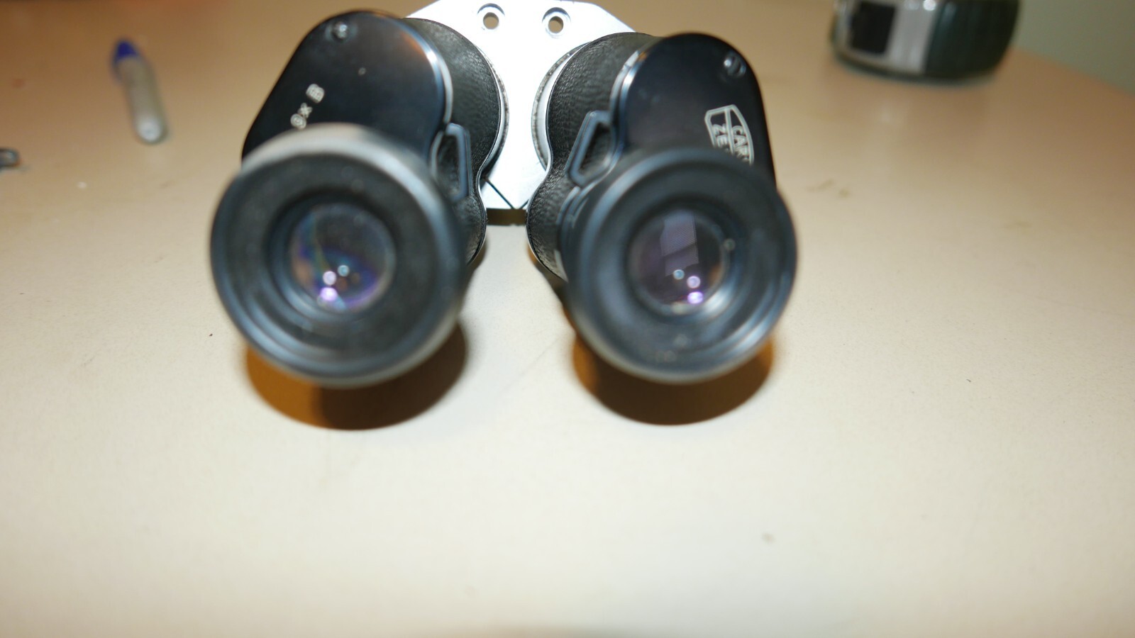 80's Vintage Carl Zeiss  9x B Binocular Viewer from EM10CA Electron Microscope