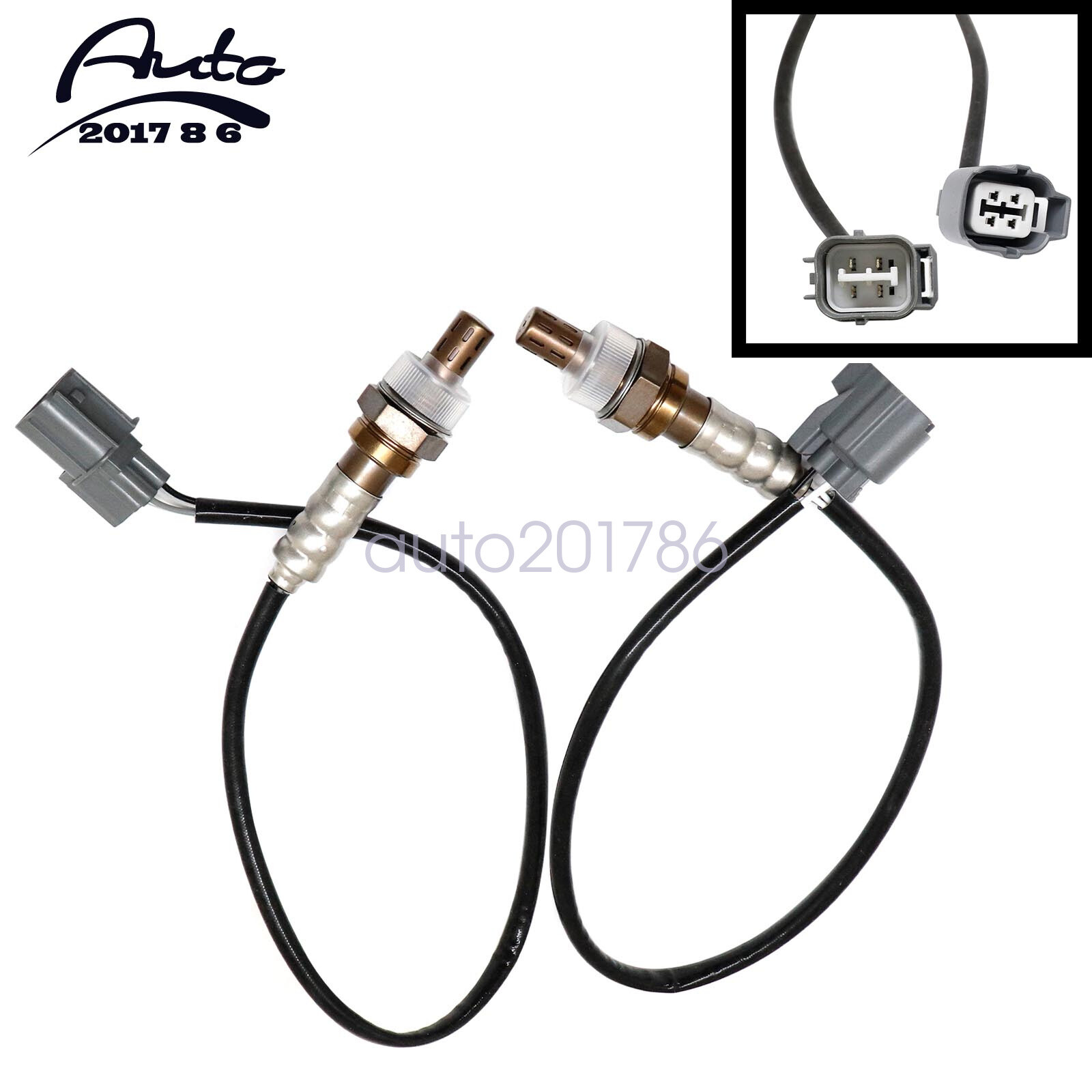 Oxygen Sensor Set Upstream & Downstream for Acura CL 3.2L 2001 2002 2003