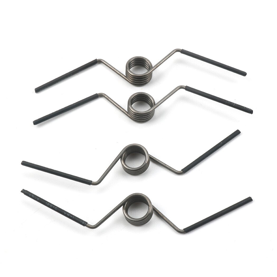 4pcs Self Closing Door Hinges Adjustable Spring Hinge