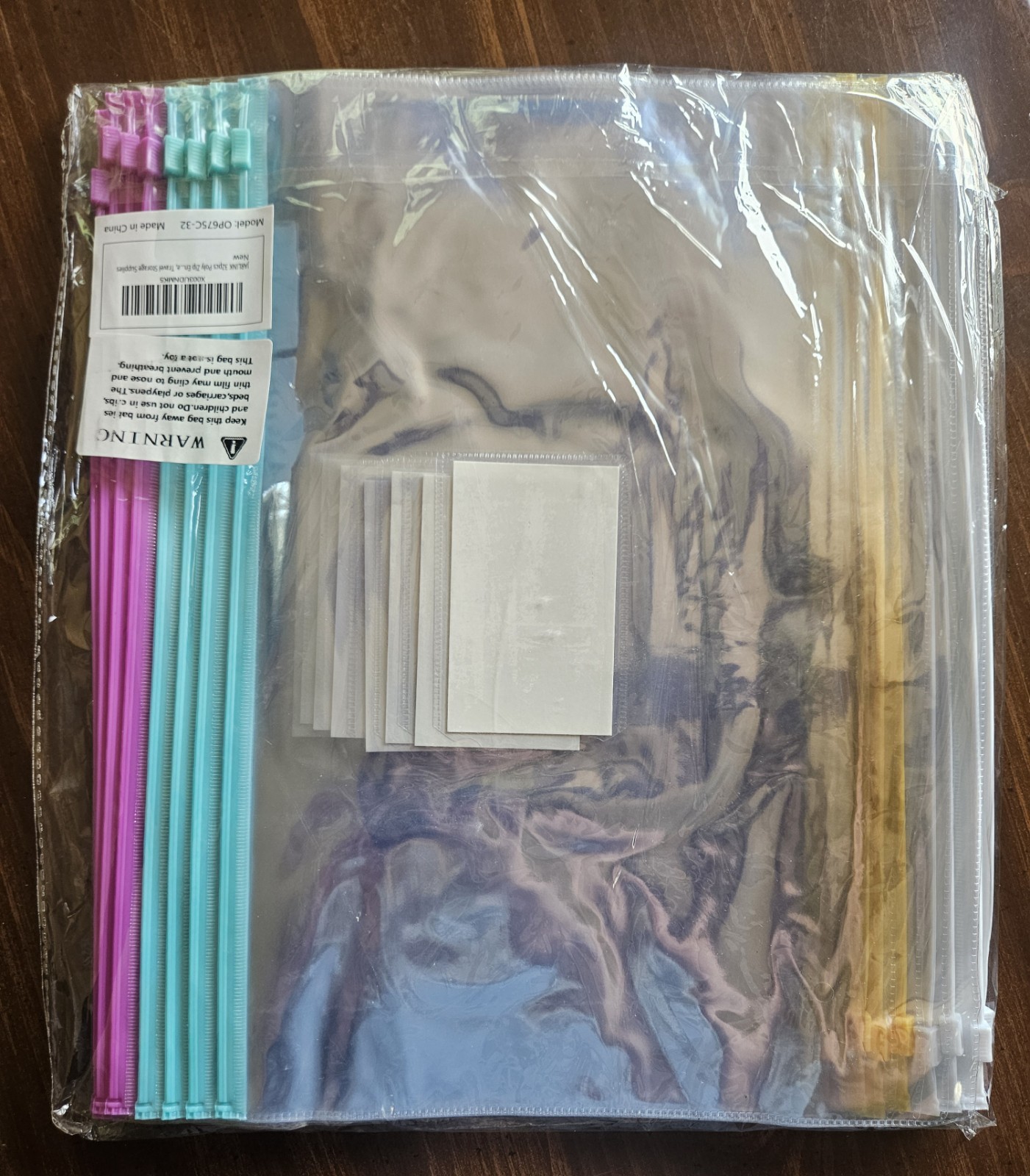 32- 13×9 Jarlink Poly Zip Envelope Travel Storage Supply