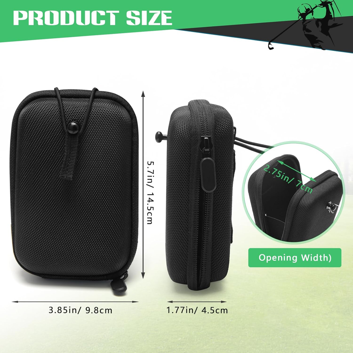 Golf Rangefinder Hard Shell Case, Hard Golf Rangefinder Case Universal Range Fin