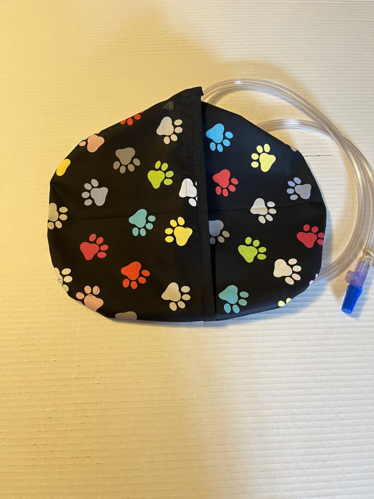 Catheter urinary drainage  bag cover, (Paw prints)