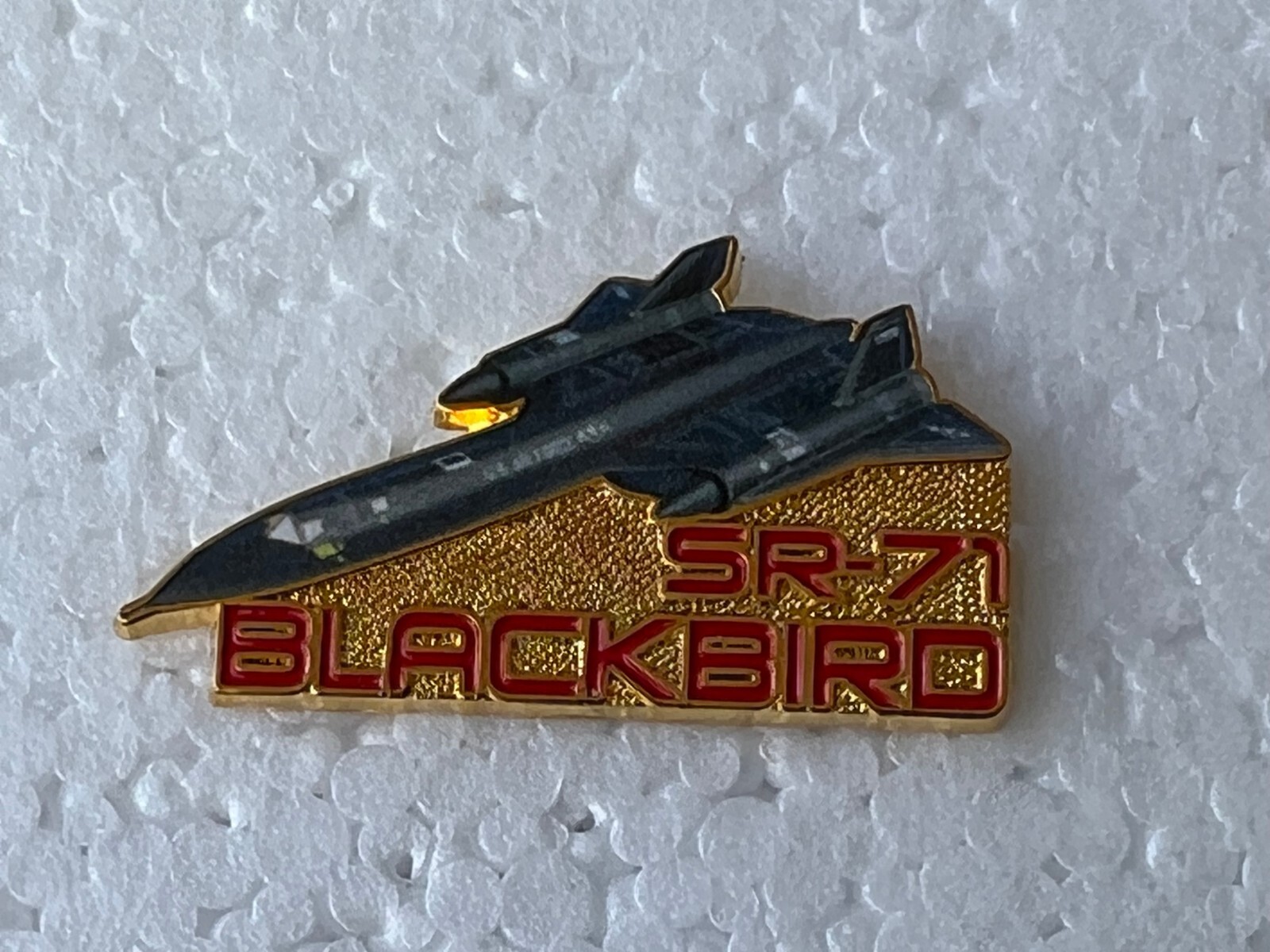 USAF SR-71 BLACKBIRD AIRCRAFT  HAT PIN 1 AND 1/2  INCHES (EE P15924)
